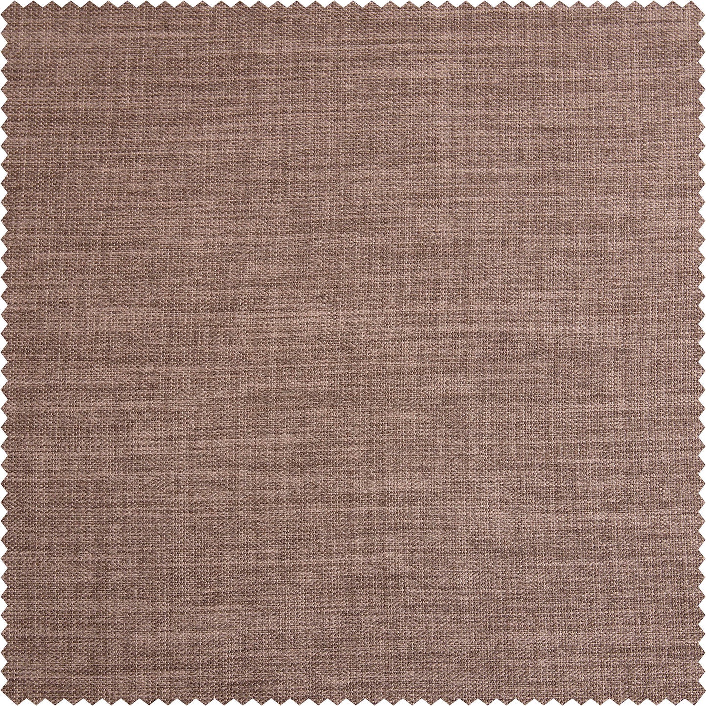 Dutch Cocoa Textured Faux Linen Custom Curtain