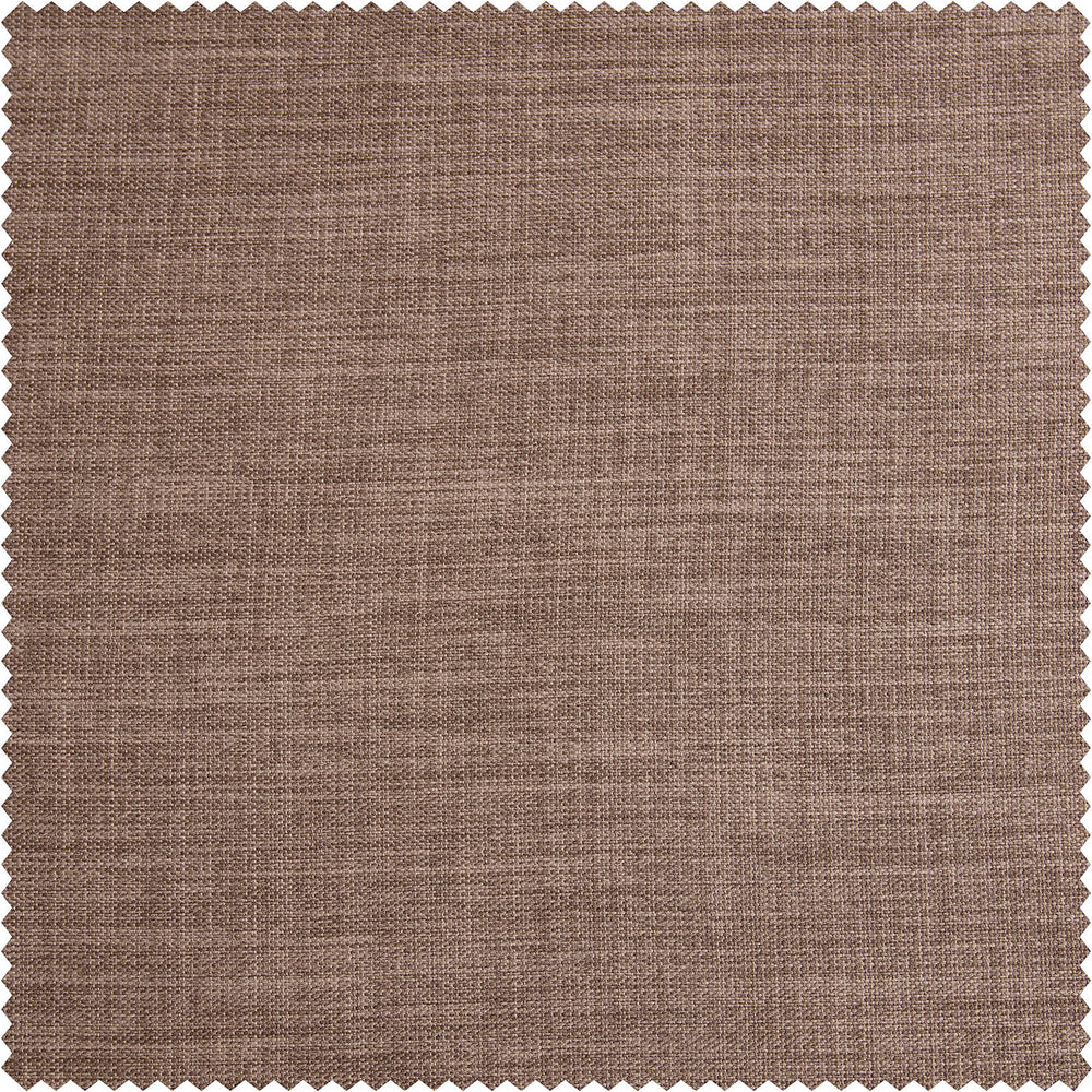 Dutch Cocoa Textured Faux Linen Swatch