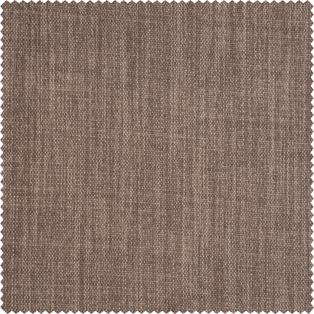 Dutch Cocoa Textured Faux Linen Swatch