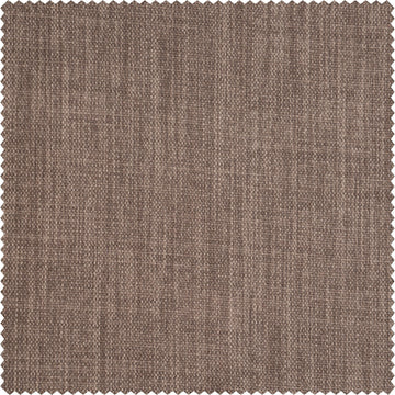 Dutch Cocoa Textured Faux Linen Swatch