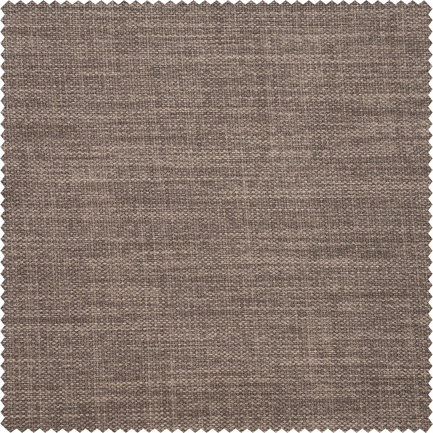 Dutch Cocoa Textured Faux Linen Custom Curtain