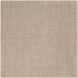 Thatched Tan Textured Faux Linen Room Darkening Curtain