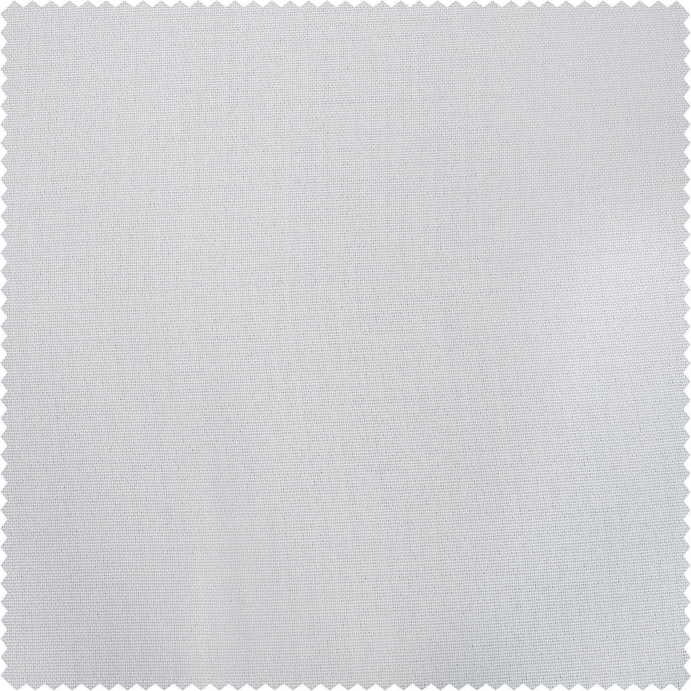 Oyster Mist Textured Faux Linen Custom Curtain