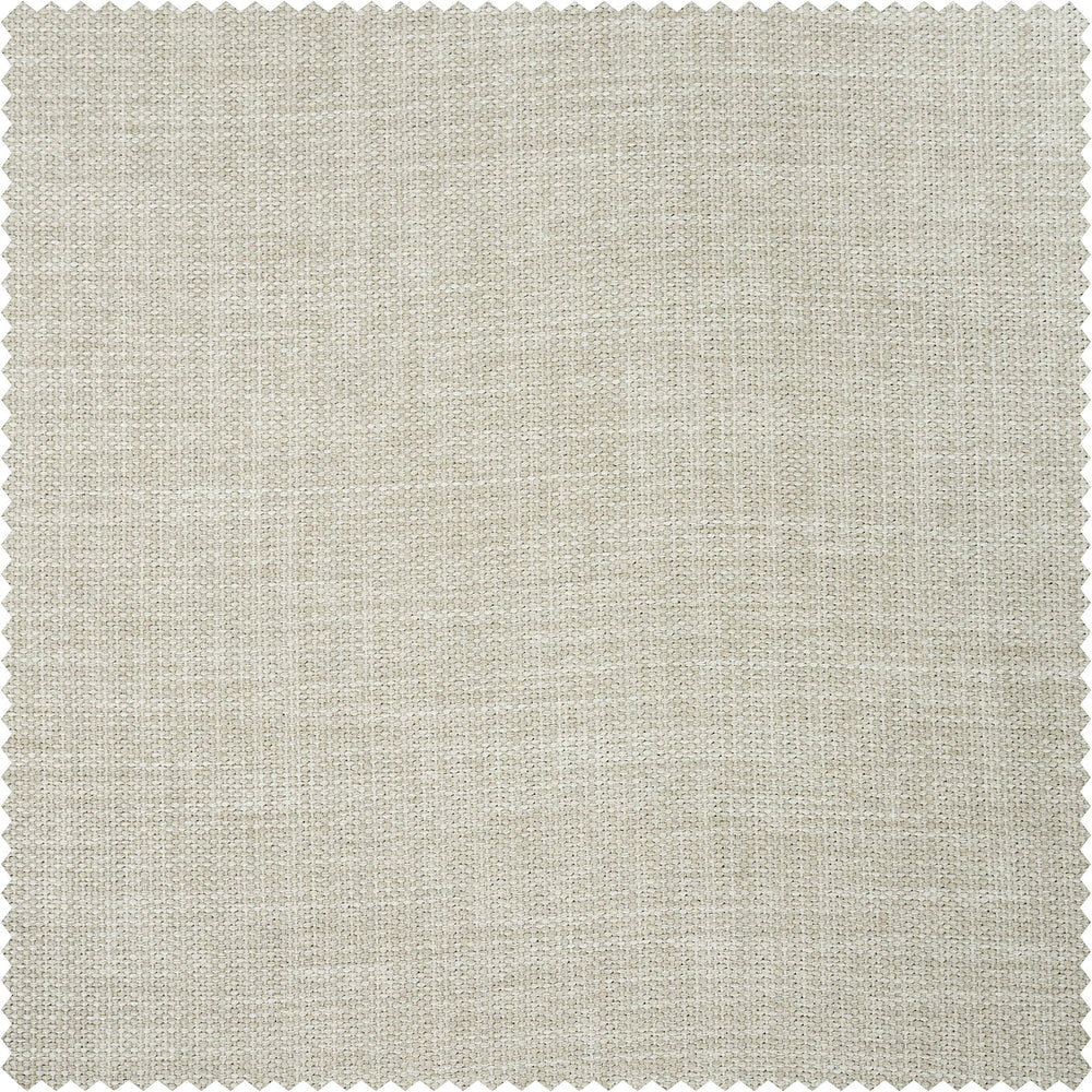Oatmeal Textured Faux Linen Custom Curtain