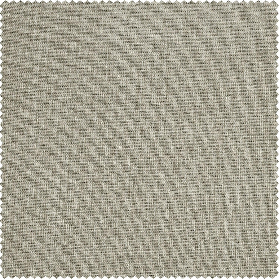 Oatmeal Textured Faux Linen Custom Curtain - HalfPriceDrapes.com