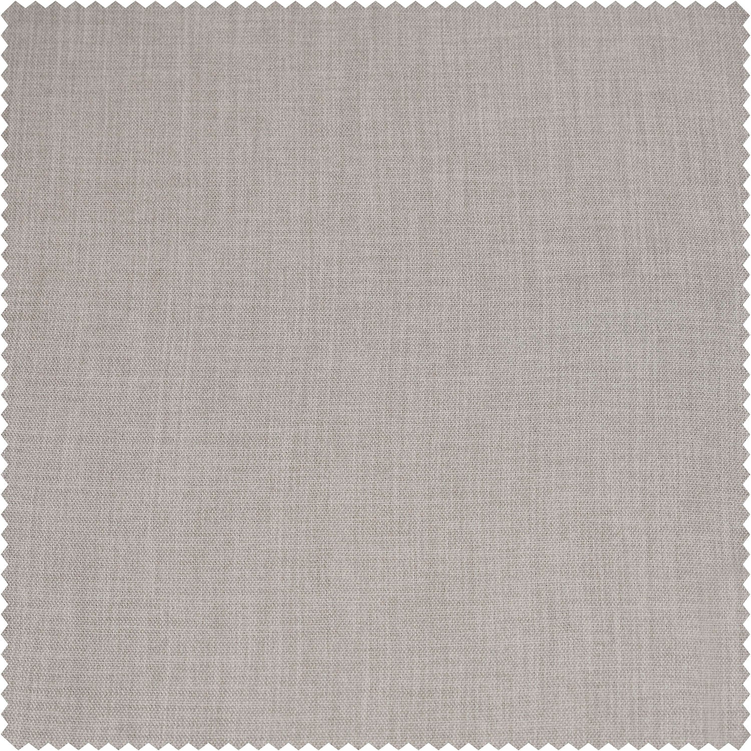 Clay Textured Faux Linen Custom Curtain