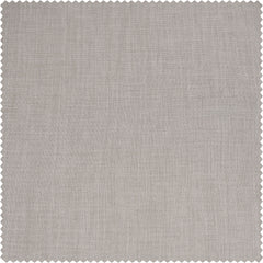Clay Textured Faux Linen Room Darkening Curtain