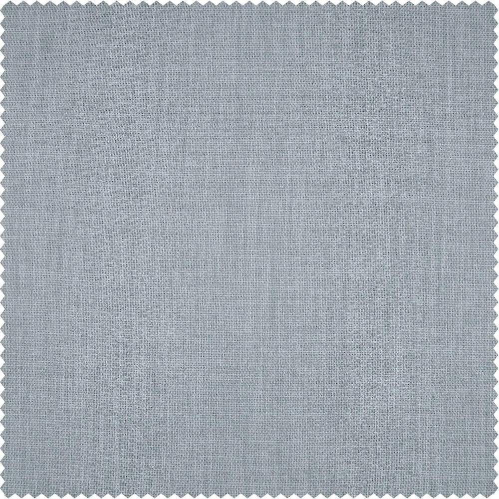 Heather Grey Textured Faux Linen Custom Curtain - HalfPriceDrapes.com