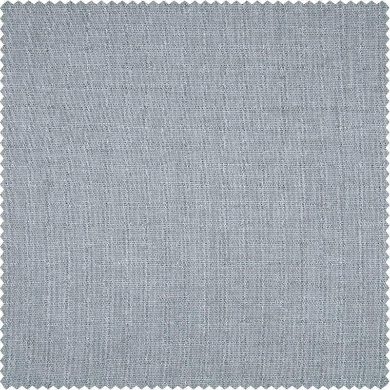 Heather Grey Textured Faux Linen Custom Curtain - HalfPriceDrapes.com