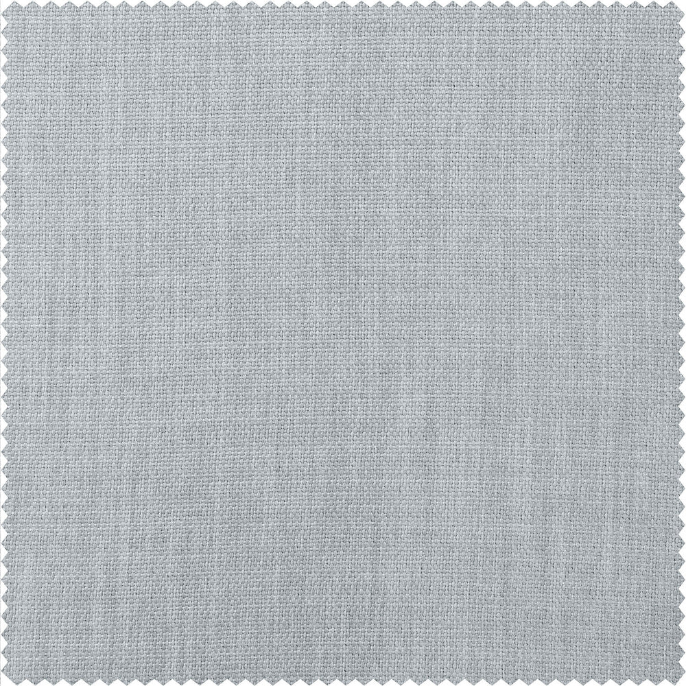Solid light gray fabric texture swatch
