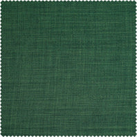 Key Green Textured Faux Linen Swatch