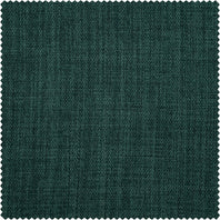 Focal Green Textured Faux Linen Swatch