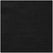 Essential Black Pinch Pleat Textured Faux Linen Room Darkening Curtain
