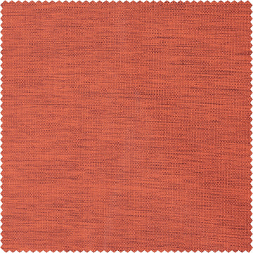 Persimmon Bellino Textured Faux Linen Swatch