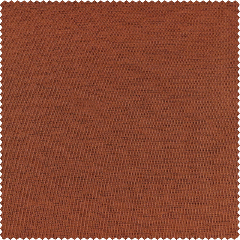 Persimmon Textured Bellino Custom Curtain