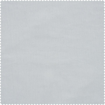 Mist White Bellino Textured Faux Linen Custom Curtain