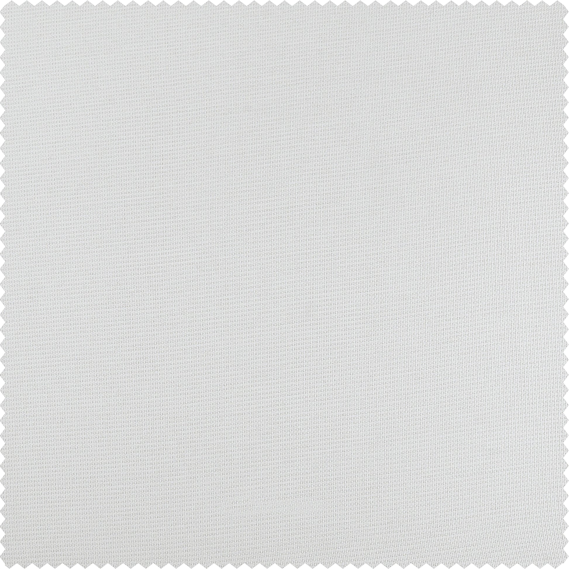 Chalk White Textured Bellino Custom Curtain