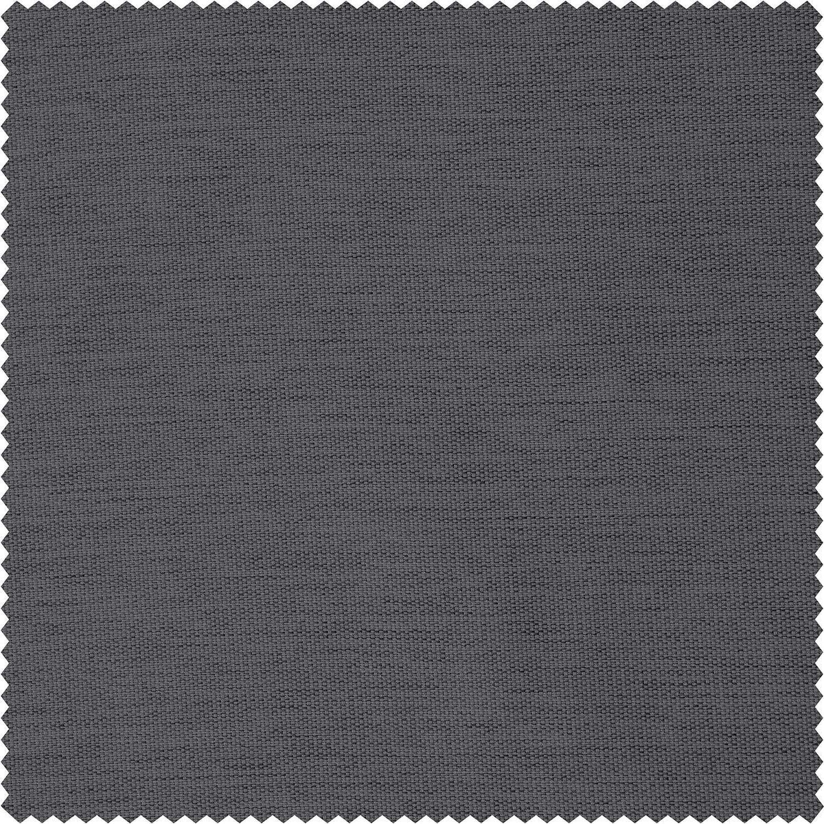 Smoked Truffle Bellino Textured Faux Linen Custom Curtain