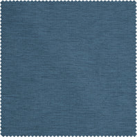 Wild Blue Bellino Textured Faux Linen Swatch
