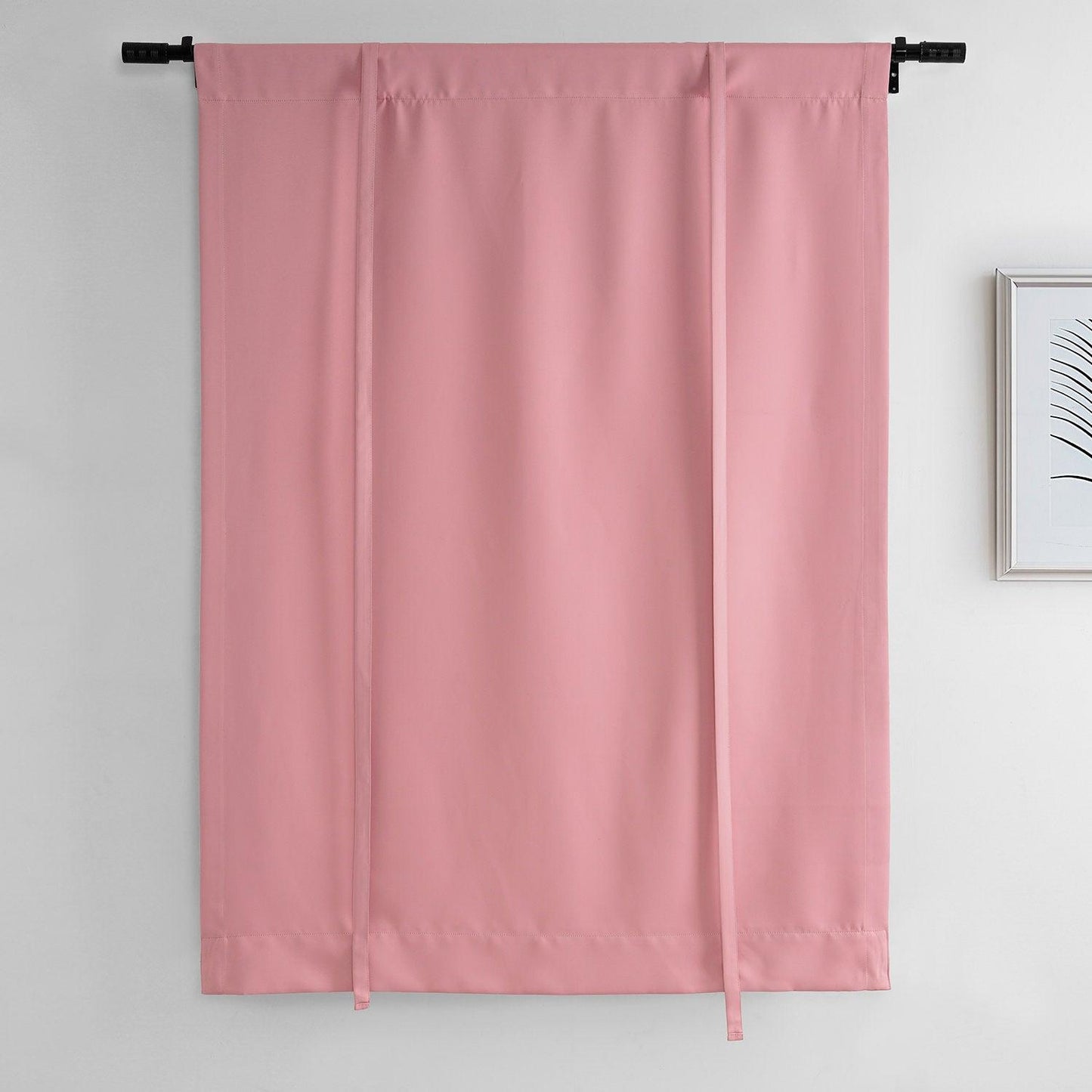 Precious Pink Tie-Up Window Shade - HalfPriceDrapes.com