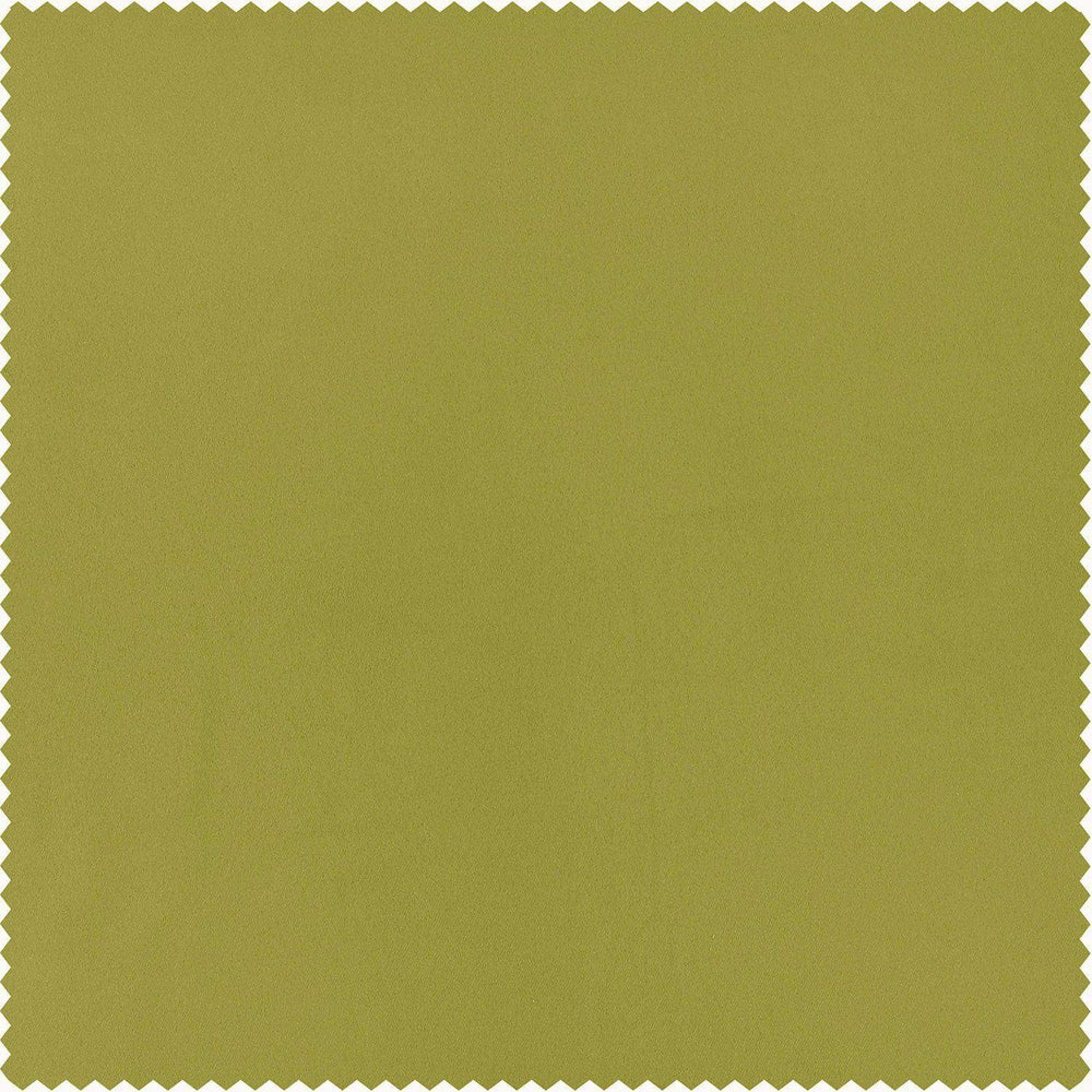 Moss Green Solid Polyester Swatch - HalfPriceDrapes.com