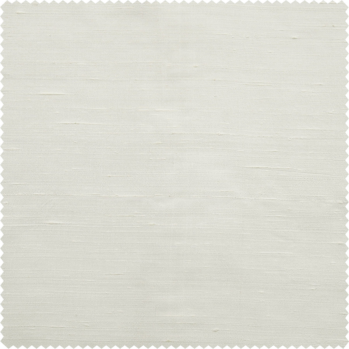 Lily White Textured Dupioni Silk Swatch
