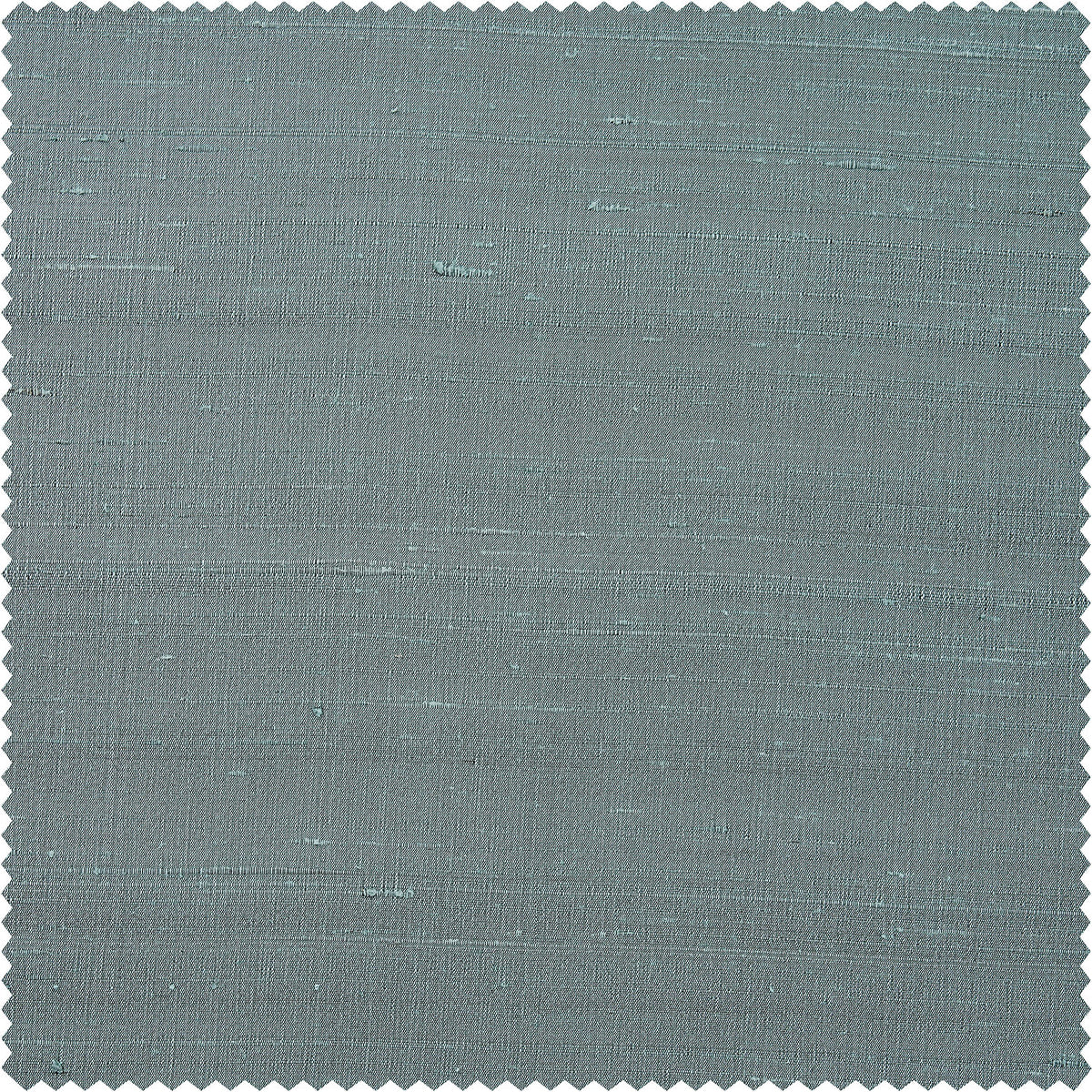 Mood Blue Textured Dupioni Silk Swatch