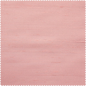 Desert Pink Textured Dupioni Silk Swatch