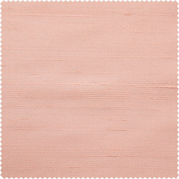 Truffle Pink Textured Dupioni Silk Swatch