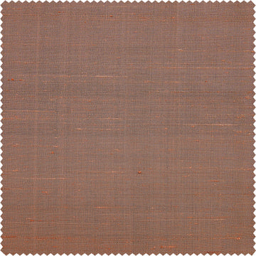 Sugar Maple Textured Dupioni Silk Swatch