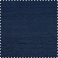 Navy Textured Dupioni Silk Swatch