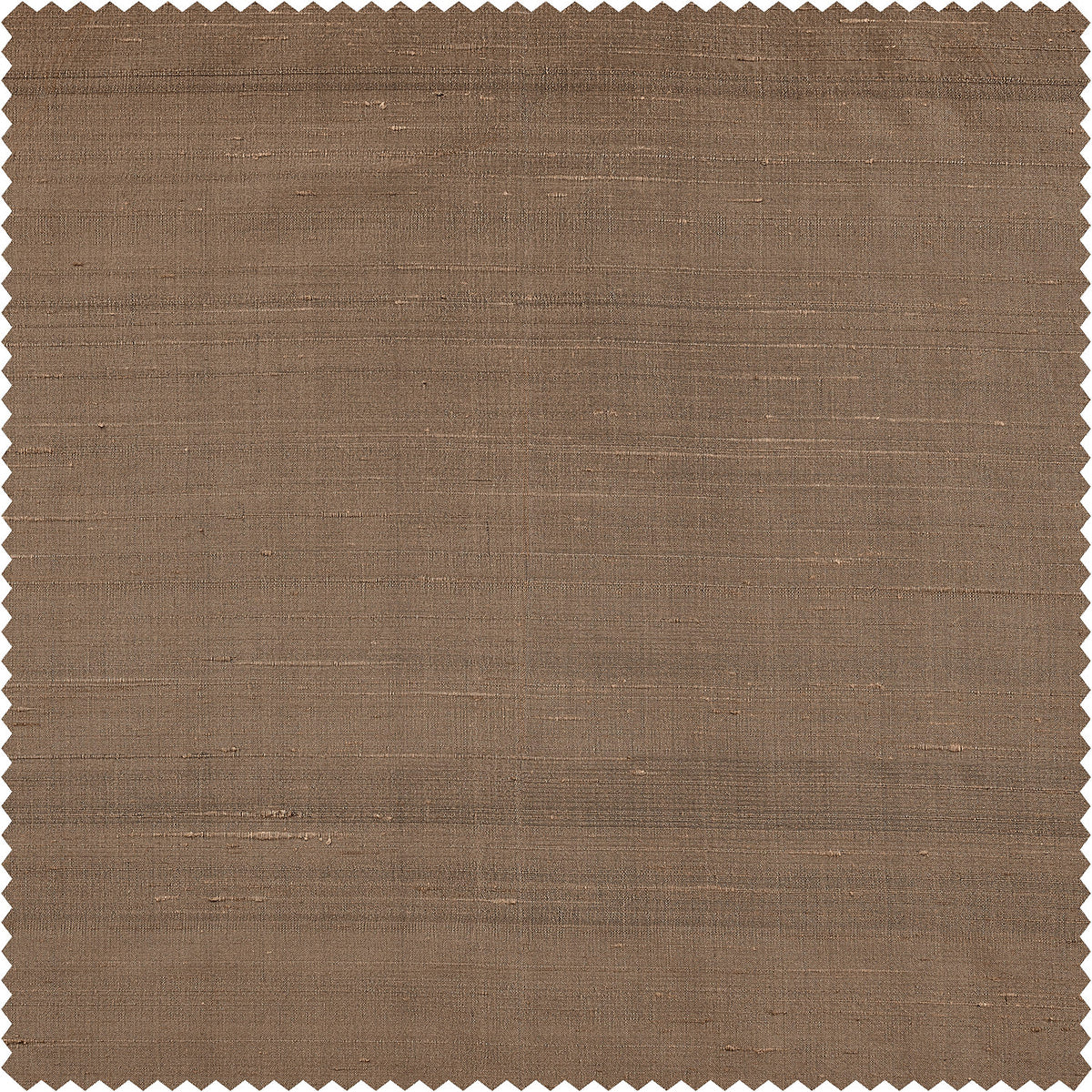 Mocha Textured Dupioni Silk Swatch