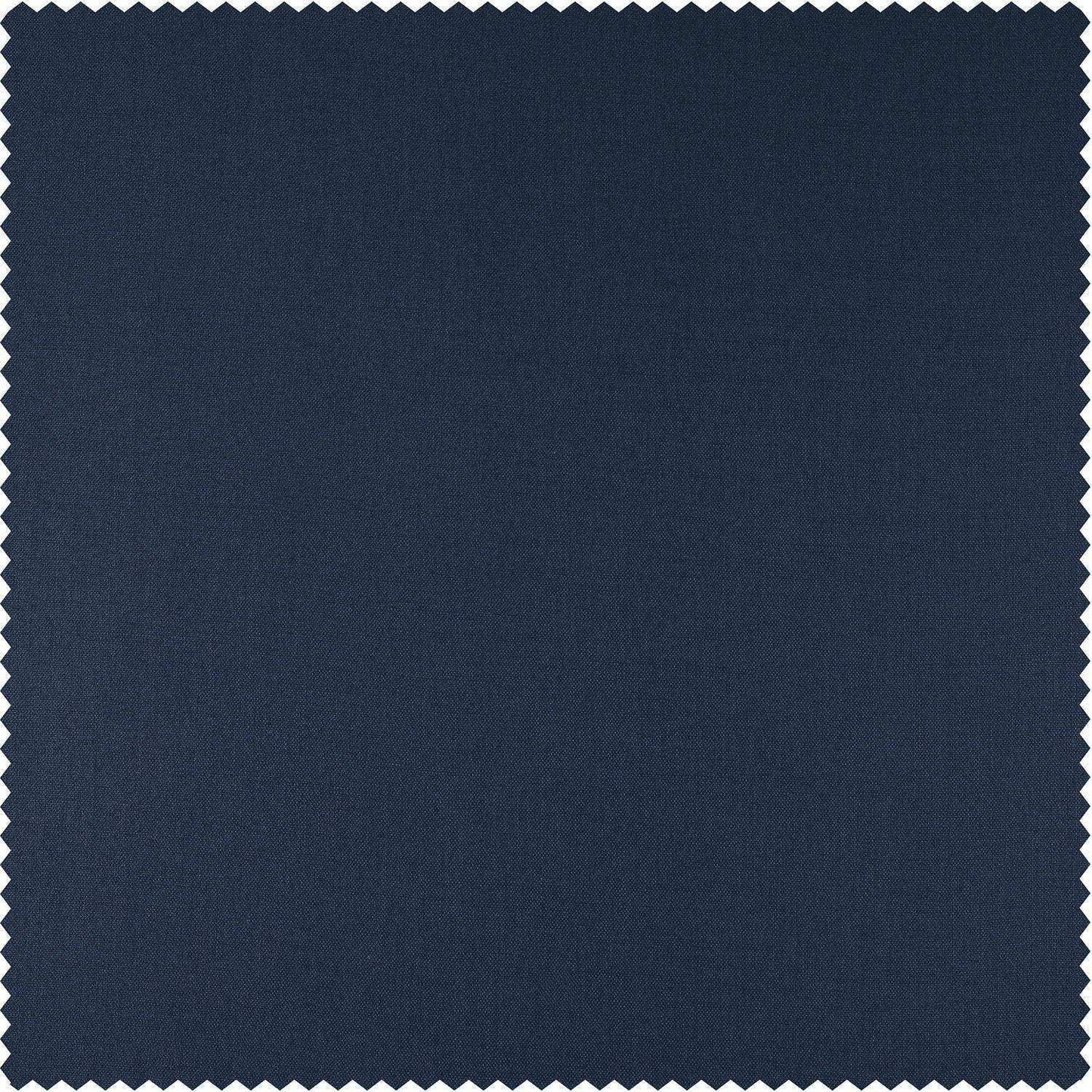 Noble Navy Dune Textured Cotton Custom Curtain - HalfPriceDrapes.com