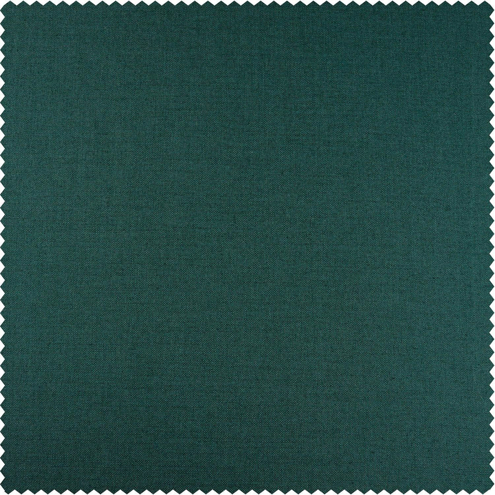 Dark Teal Dune Textured Cotton Custom Curtain - HalfPriceDrapes.com