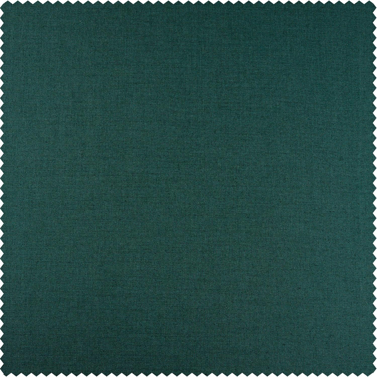 Dark Teal Dune Textured Cotton Custom Curtain - HalfPriceDrapes.com