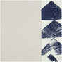 Triad Blue Bordered Cotton Swatch