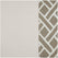 Martinique Taupe Bordered Cotton Curtain