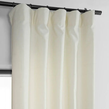 Off White Dobby Linen Curtain - HalfPriceDrapes.com