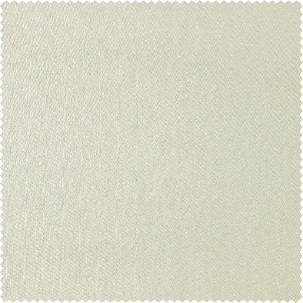 Off White Dobby Linen Custom Curtain
