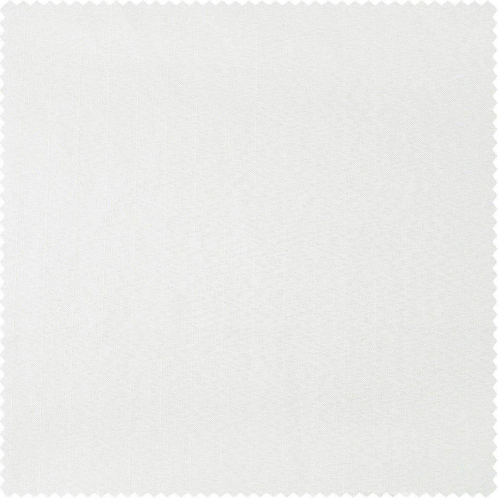 Bright White Dobby Linen Swatch - HalfPriceDrapes.com