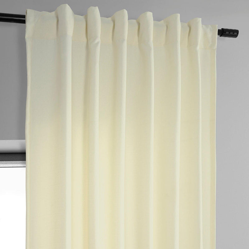 Ivory Dobby Linen Curtain - HalfPriceDrapes.com