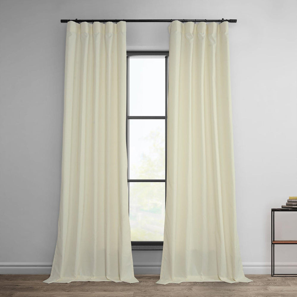 Ivory Dobby Linen Curtain - HalfPriceDrapes.com