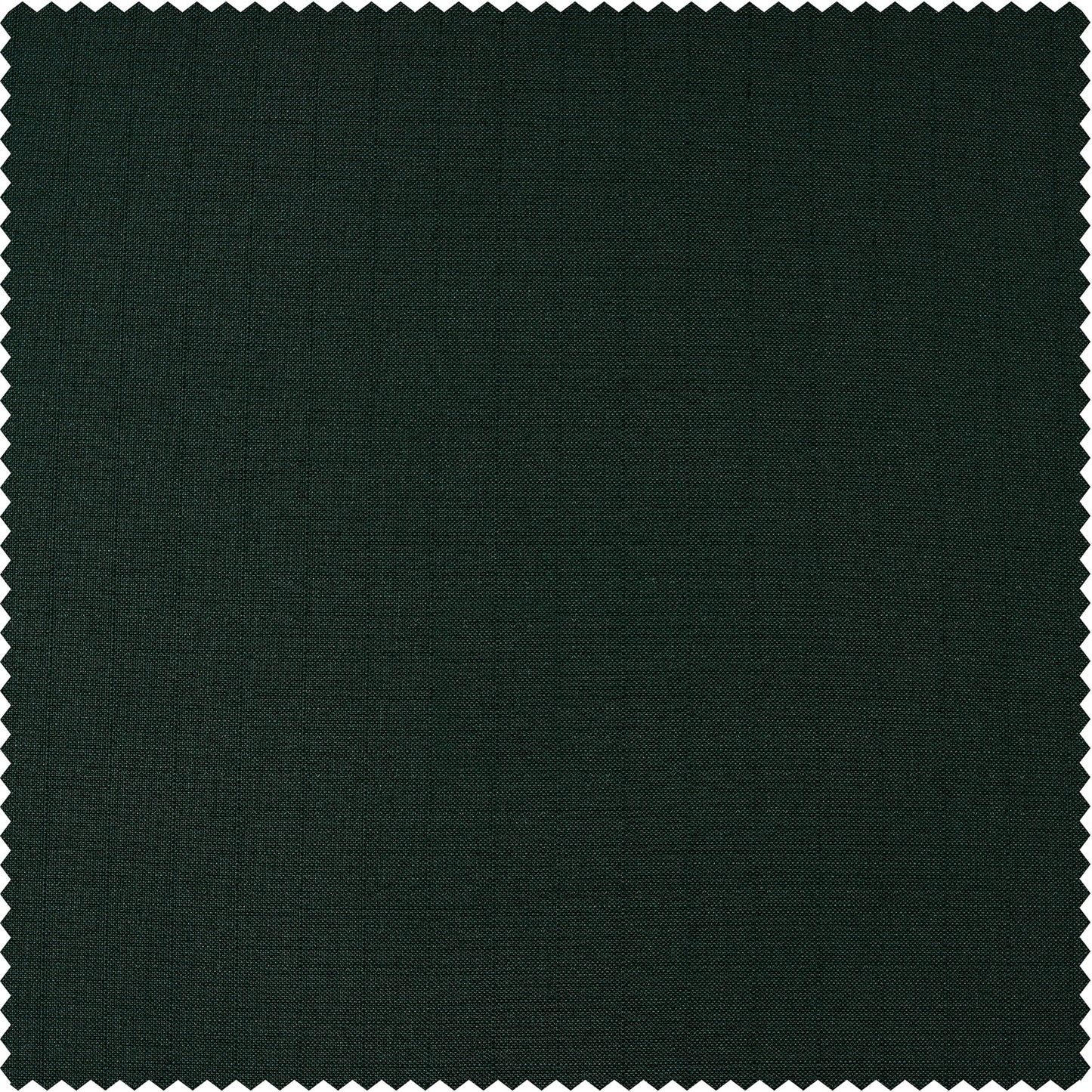 Deep Green Dobby Linen Custom Curtain