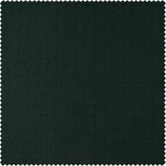 Deep Green Dobby Linen Curtain