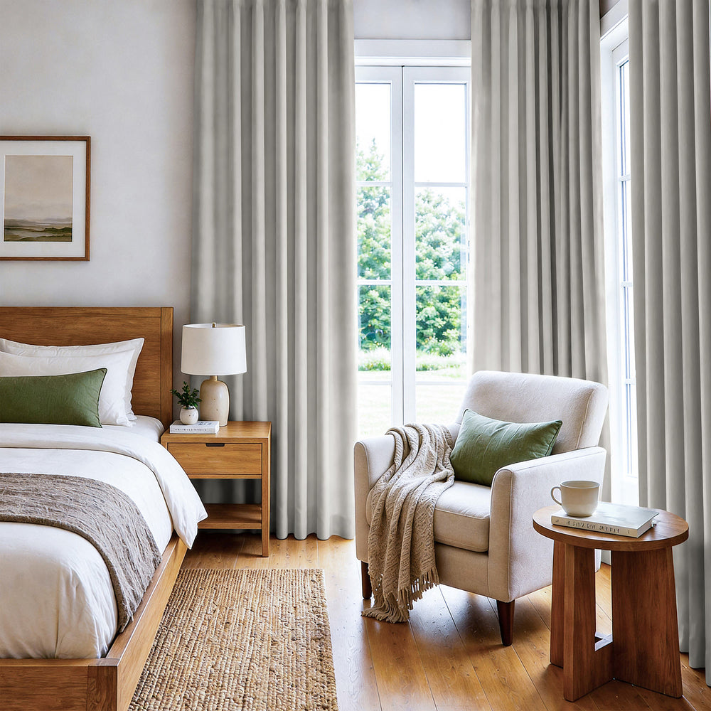Greige Hotel Blackout Curtain