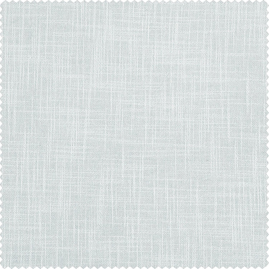 Rice White Heavy Faux Linen Custom Curtain - HalfPriceDrapes.com