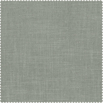 Ash Grey Heavy Faux Linen Swatch