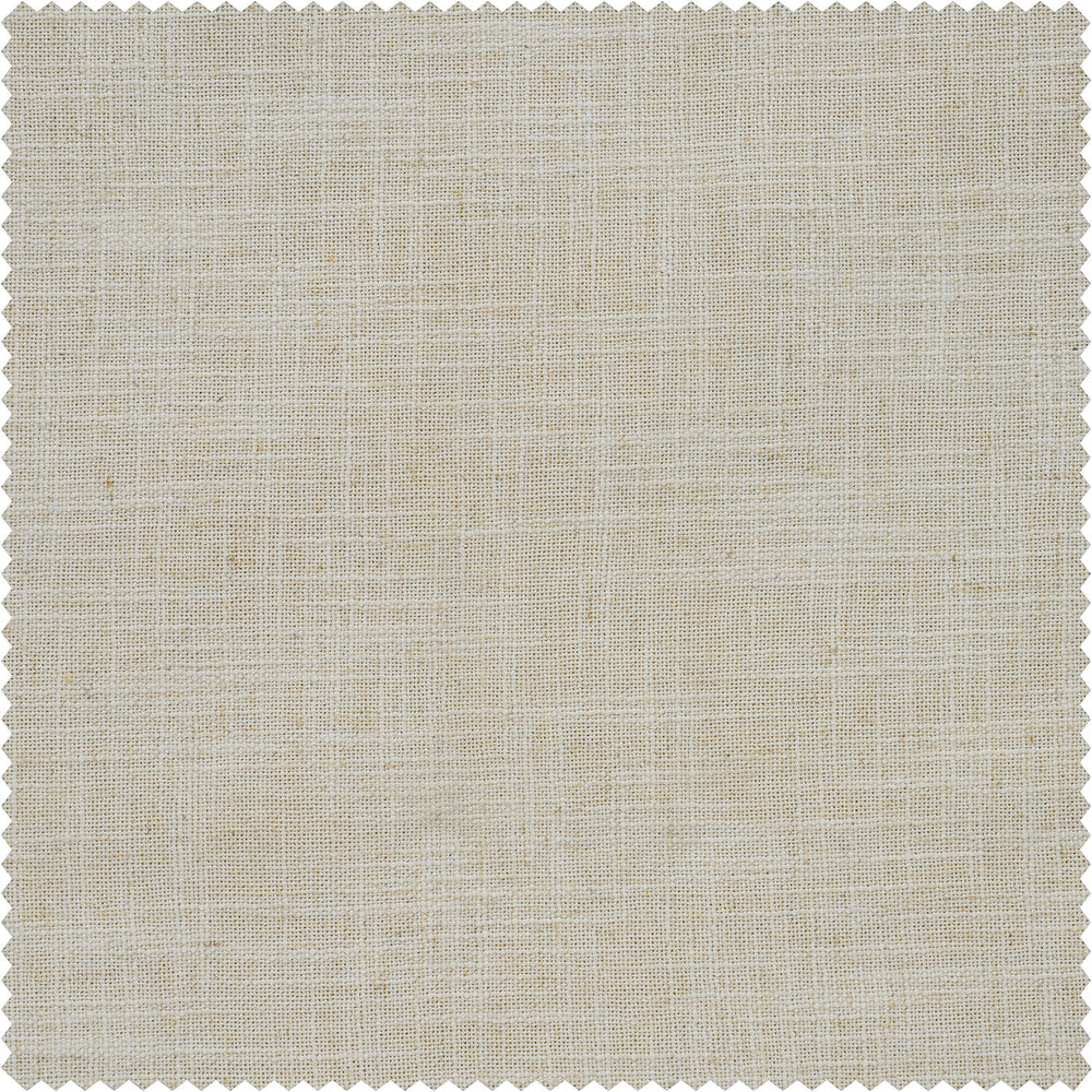 Malted Cream Heavy Faux Linen Swatch