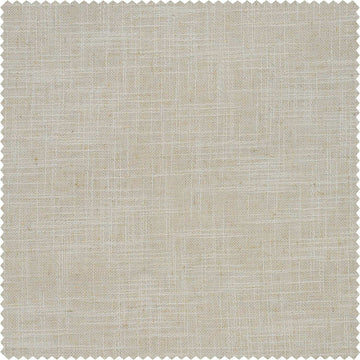 Malted Cream Heavy Faux Linen Swatch