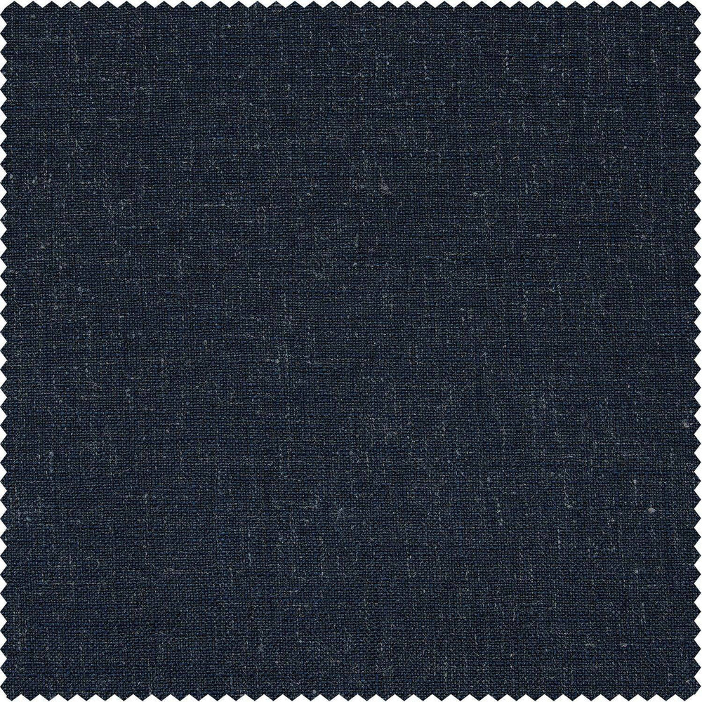 British Navy Heavy Faux Linen Swatch